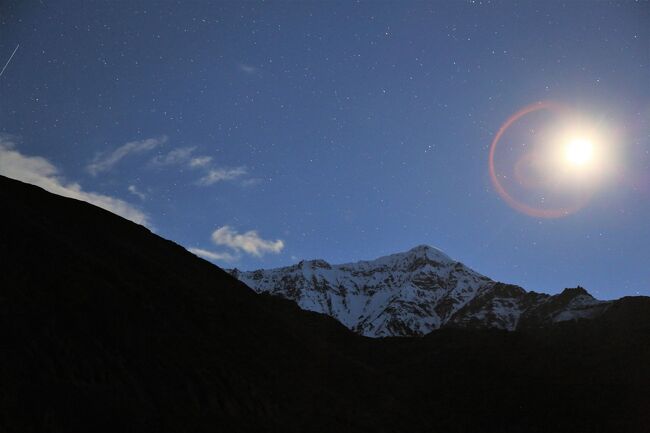 知らない間に、月は満月に近くなっていた。