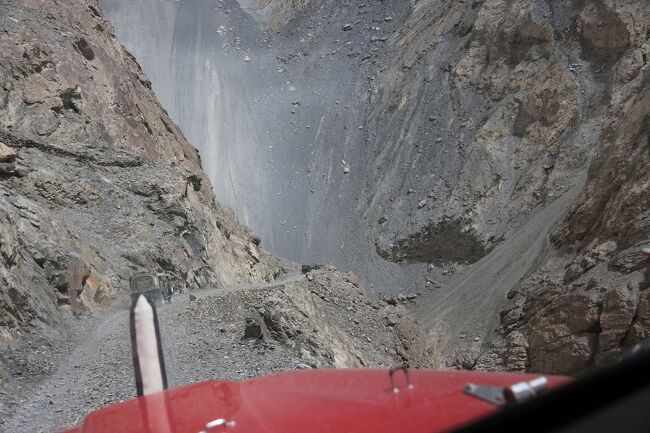 山歩きと同じで下りが怖い