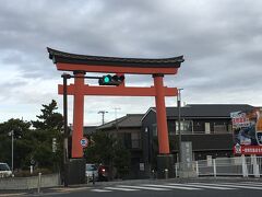 鶴嶺八幡宮大鳥居