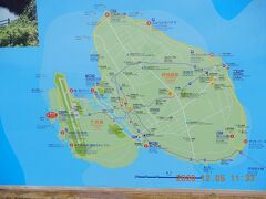 沖縄県宮古島市伊良部佐和田 通り池
　地図の右側の空港滑走路の更に海側