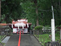 昼食はORAE（昼食ピザ）

写真は、御座石神社