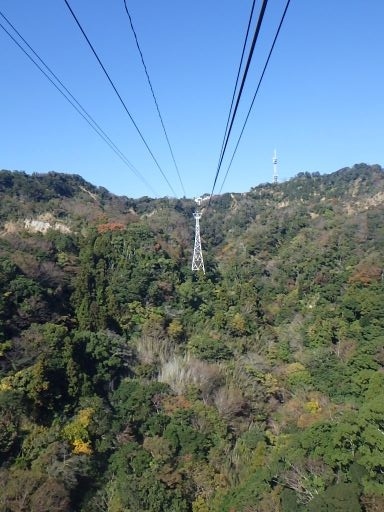 日本平ロープウェイ<br />かなり高いところを渡している。<br />高所恐怖症だと無理かも。