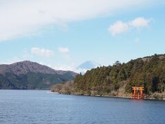 富士山と鳥居