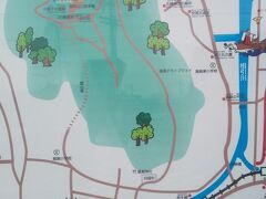 屋島の源平合戦の様子が分かる地図です。
屋島は歴史に関係が深い土地です。