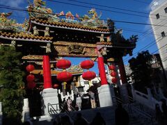 中華街にあるお寺「関帝廟」です。