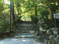 高台からおり、厳島神社背部を奥に進んでいく。
弥山からの風景をのぞむため、宮島ロープウェイ乗り場に向かう。
紅葉谷公園の中の緩やかな上り坂。乗り場までは遠い。
シャトルバスもあるので、体力を使いたくない場合はそちらがおすすめ。