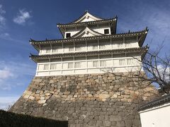 福山城伏見櫓。国の重要文化財。

