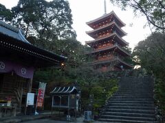 竹林寺の本堂から階段のちょっと上に、「竹林寺五重塔」がありました。古くは三重塔があったそうですが、台風により倒壊してしまい、鎌倉時代初期の様式を持つ五重塔として復興され、塔内にはインドのブッダガヤから勧請された仏舎利が収められているということでした。