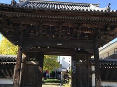 きれいな銀杏が見えたので入ります。光永寺です。