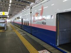 引退が近い２階建新幹線Max（２０２１年秋ごろ引退らしい）。
２階自由席はひじ掛けもなく混雑時はかなり窮屈そう。
ただ、今後はこういった新幹線は開発されなそうだし乗るなら今のうちに。
