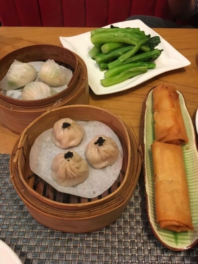 香港らしい、小籠包、いただきました。