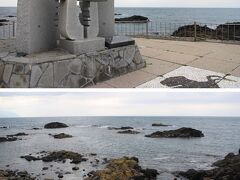 そして、ふるさと館のすぐ裏側が黄金岬海浜公園です。