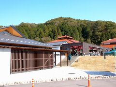 島根県へ移動途中、願成就温泉で休憩