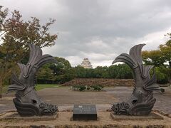 鯱と姫路城