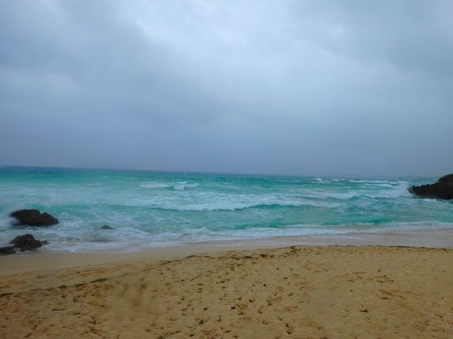 以前来た時も大荒れでしたが今日も大荒れで...