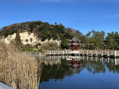 今日はこちらの出口から出て帰りました。
午前中で8千歩位歩いたような・・アハ。