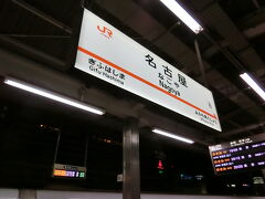 あと少しのところで、線路に人が立ち入ったらしく緊急停車する羽目に…。遅れに遅れて、何とか名古屋駅に戻ってきました。帰りの新幹線予約してなくて良かった…