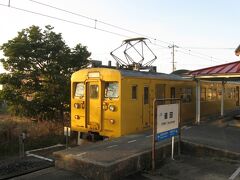 7時17分、雀田駅に到着。
ここから僅か2駅の支線（小野田線本山支線）に乗り換え、長門本山を目指します。