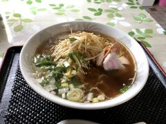 大鰐もやしラーメン(７００円)
山崎食堂にて堪能

小盛でこれぐらいです。
