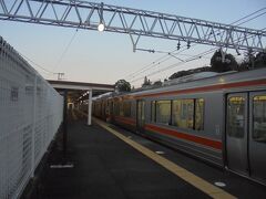 　金谷駅到着