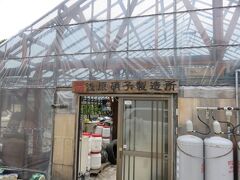 車まで出していただいて、小樽駅から南へ。
工房　浅原硝子製造所にやってきました。