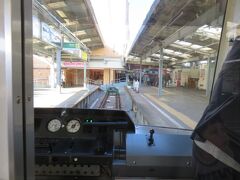 一番後ろの”展望席”に座れました。