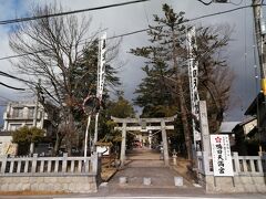 続いて「鴨田天満宮」へ。