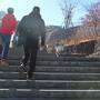 伊香保温泉の階段を歩く
