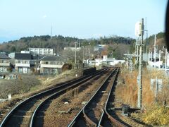 2020.12.28　美濃太田ゆき普通列車車内
姫に到着。