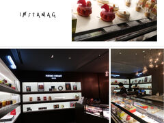 ロビー階にあるピエールエルメ☆
美味しそうなケーキやマカロンが並んでいます。
さっきいただいたケーキもありました！（翌日にはなかった）
そんなつもりで見に行ったわけではないけれど先ほど頂いたケーキは
８６４円もしていました！
自分では買えない金額のケーキだわ（笑）本当にありがとうございました♪