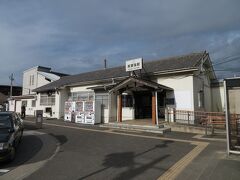 12月6日。
降り立ったのは姫路の次の駅、英賀保駅。