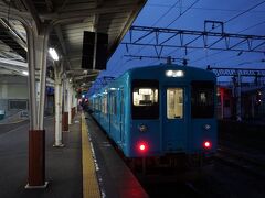 朝の新宮駅。
まずは本州最南端の串本に向かいます。

新宮6:56ー串本8:02