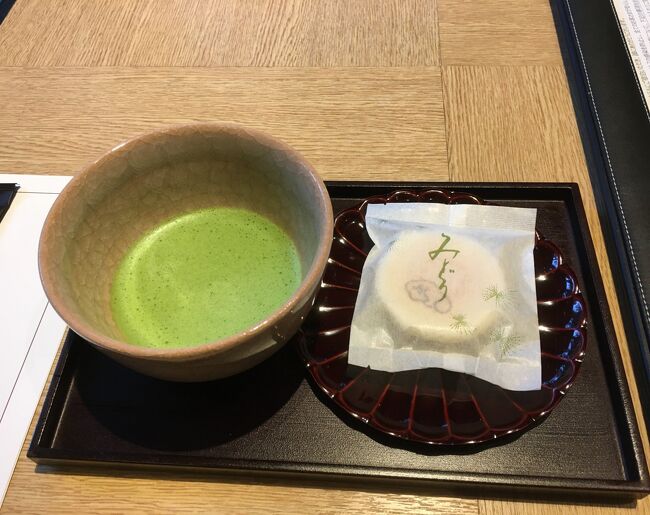 2021年1月15日(金）<br />今年2泊目の旦那様のホテル修行です。<br />ザ・プリンス京都宝ヶ池チェックインはラウンジで抹茶のサービスです。