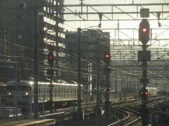 2020.12.31　熊本ゆき特急九州横断特急２号車内
４１５系が活躍する大分の朝。