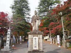 福島県白河市になる「南湖神社」に立ち寄りました。白河藩主であった松平定信公が御祭神です。