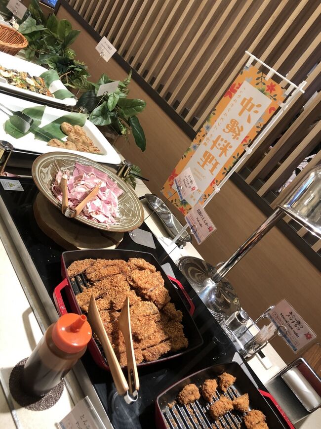 いつも楽しみにしてる豪華な朝食バイキング