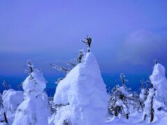 本来、木や枝に氷や雪が一方向にどんどん付いていって、
その雪が「エビの尻尾」と呼ばれる形になり、
その隙間にさらに雪が付き、樹氷が出来ていくそう
着氷→着雪→焼結を繰り返して大きくなっていくみたいです

でも雪がとれて、上から突き出た枝のほうが、
衣がついたエビ天の「エビの尻尾」に見えてしまうのは
自分だけ？・・