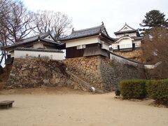 重要文化財である備中松山城です。