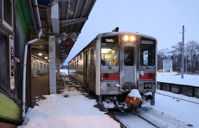 きた北海道フリーパスで行く真冬の宗谷本線、入場券集めの旅 3日目:上幌延と極寒宗谷岬【鉄道旅行】