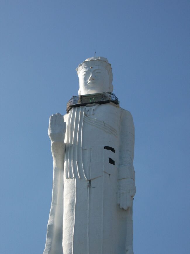 もうすぐ解体！淡路島の世界平和大観音像様を訪ねる淡路島兵庫県の