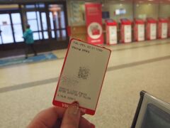 フェリーのチェックイン完了！行きと同じくVIKING LINEです。