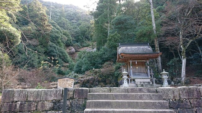 滝にも神社  参拝