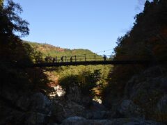 鳩ノ巣渓谷です。