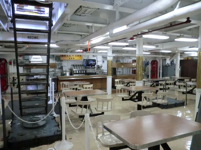 ミズーリ：25年前まで現役だったので内部は近代化されてました。