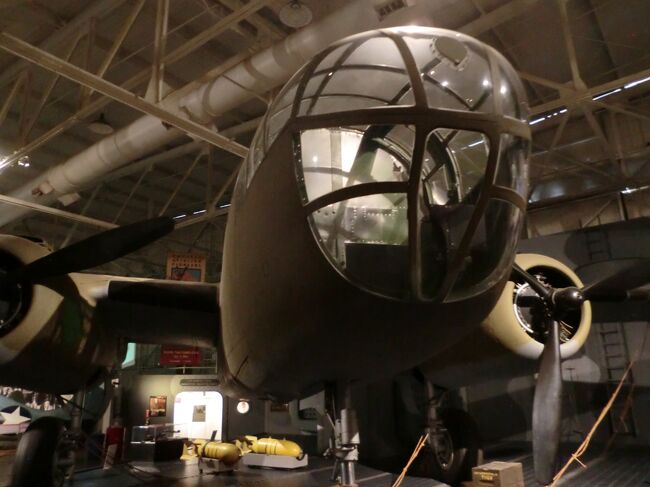 太平洋航空博物館：Ｂ-29かな？？