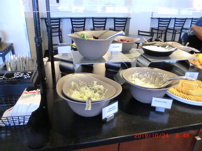 ここで若干飲食