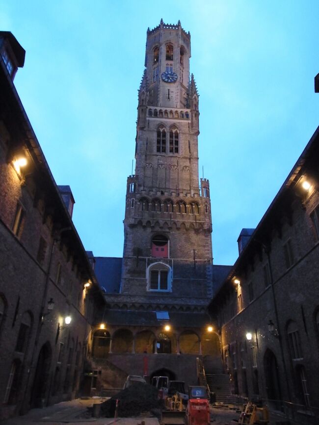 昔１９８７年に来た時は登った鐘楼。最高の眺望がえられる。<br />