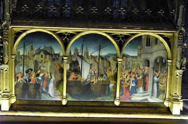 『聖女ウルスラの聖遺物箱』(Shrine of St. Ursula), 1489年,