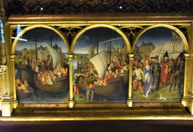 『聖女ウルスラの聖遺物箱』(Shrine of St. Ursula), 1489年,