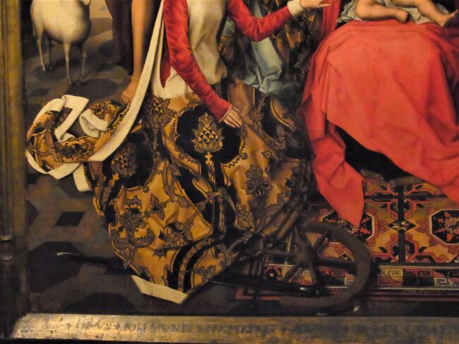 メムリンク作<br />マリア・ヨハネ祭壇画（聖カタリナの神秘の結婚）, 1479年